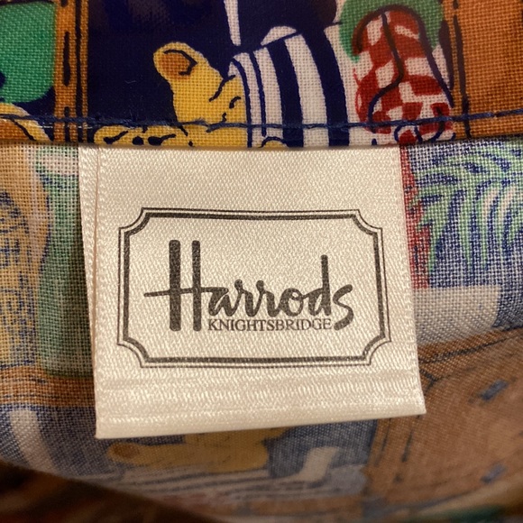 Harrods Knightsbridge Tote Bag Teddy Bear PVC - Picture 4 of 5